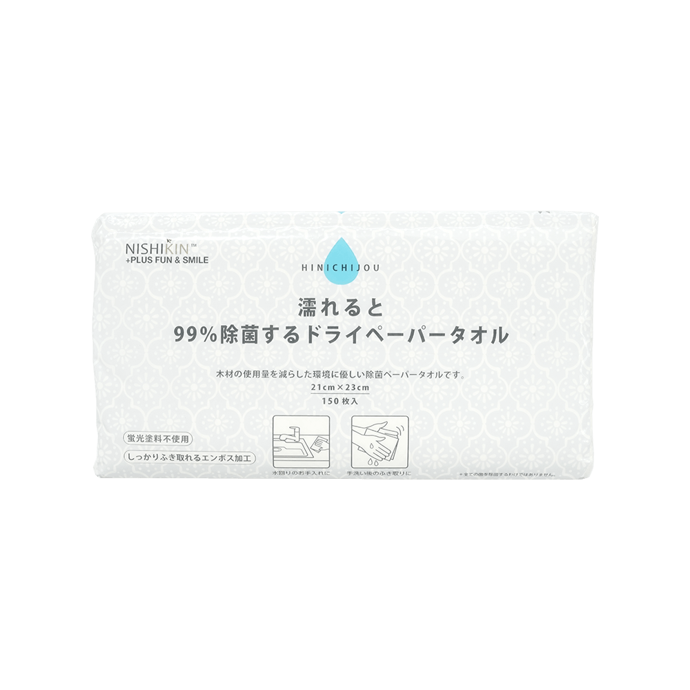34g Durable coated antibacterial hand wipes